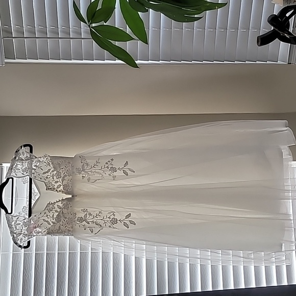 Lace Tulle Ball Gowns with Bow-Knot - Picture 2 of 9